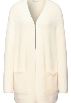 Street One Pullover & Sweatshirts*Langer Federgarn Cardigan soft beige