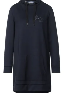 Street One Pullover & Sweatshirts*Langer Jersey Sweatpullover dark vintage blue