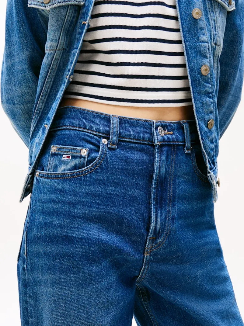 Tommy Jeans Jeans*LAYLA HR SLIM STR BI0152 CO denim dark