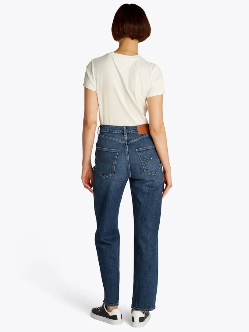 Tommy Jeans Jeans*LAYLA HR SLIM STR BI0152 CO denim dark