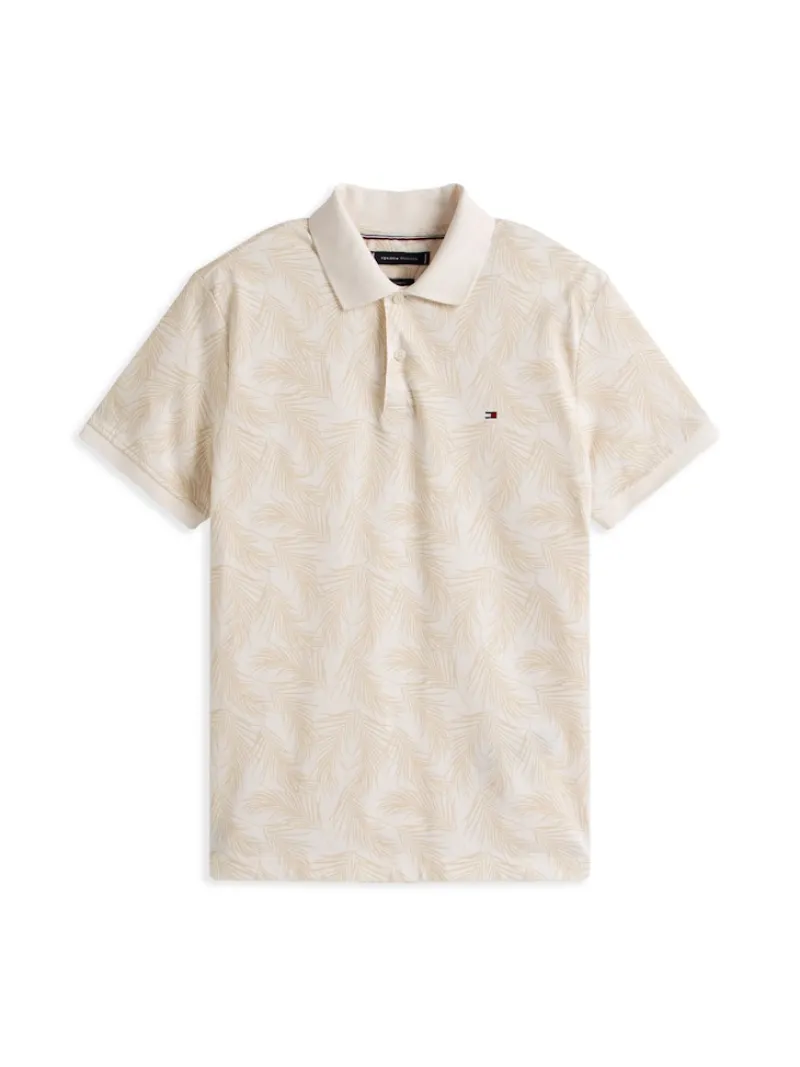 Tommy Hilfiger Shirts|Big Boys*LEAF AOP REG POLO ivory petal