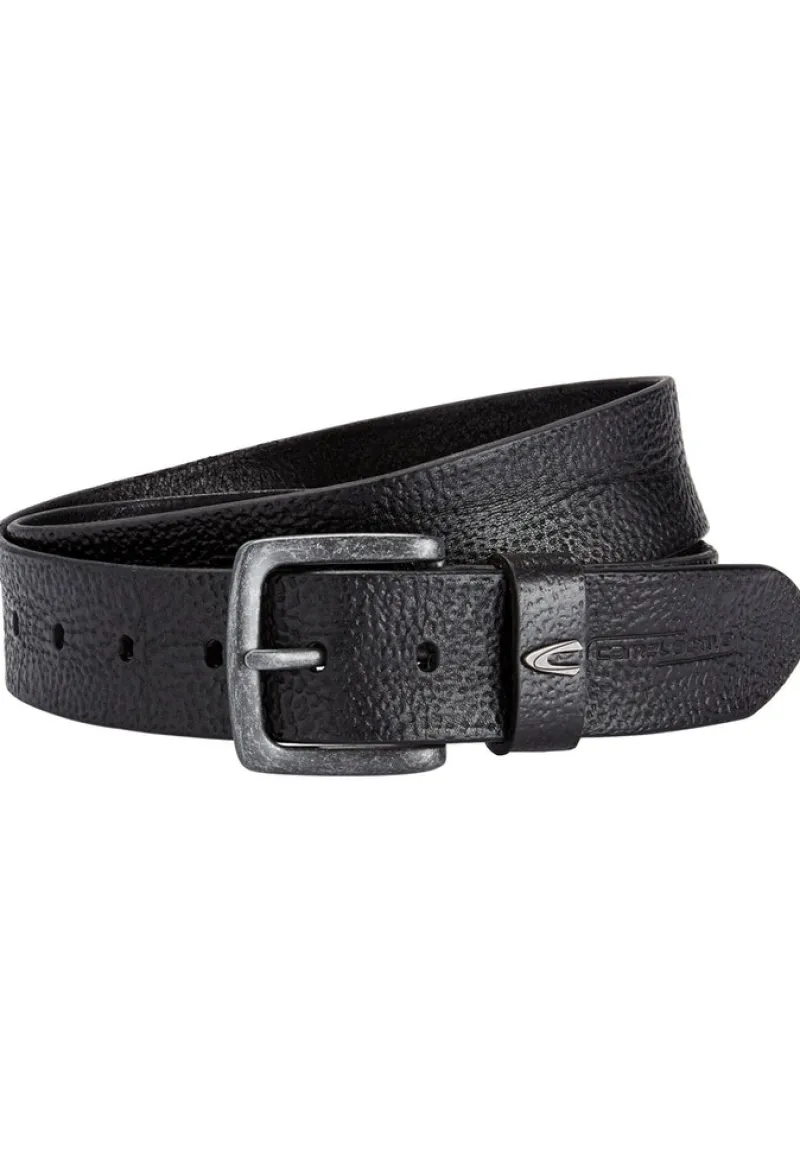 Camel Active Accessoires*Ledergürtel Black