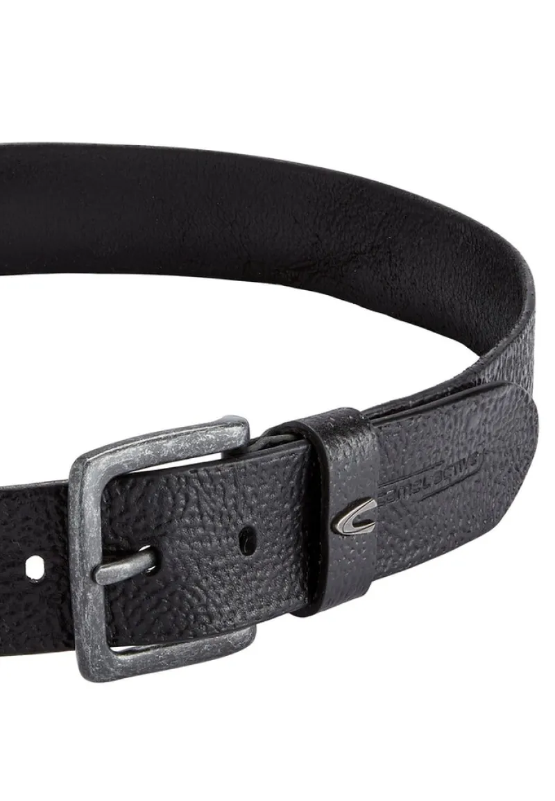 Camel Active Accessoires*Ledergürtel Black