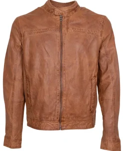 Gipsy Jacken*Lederjacke Cognac