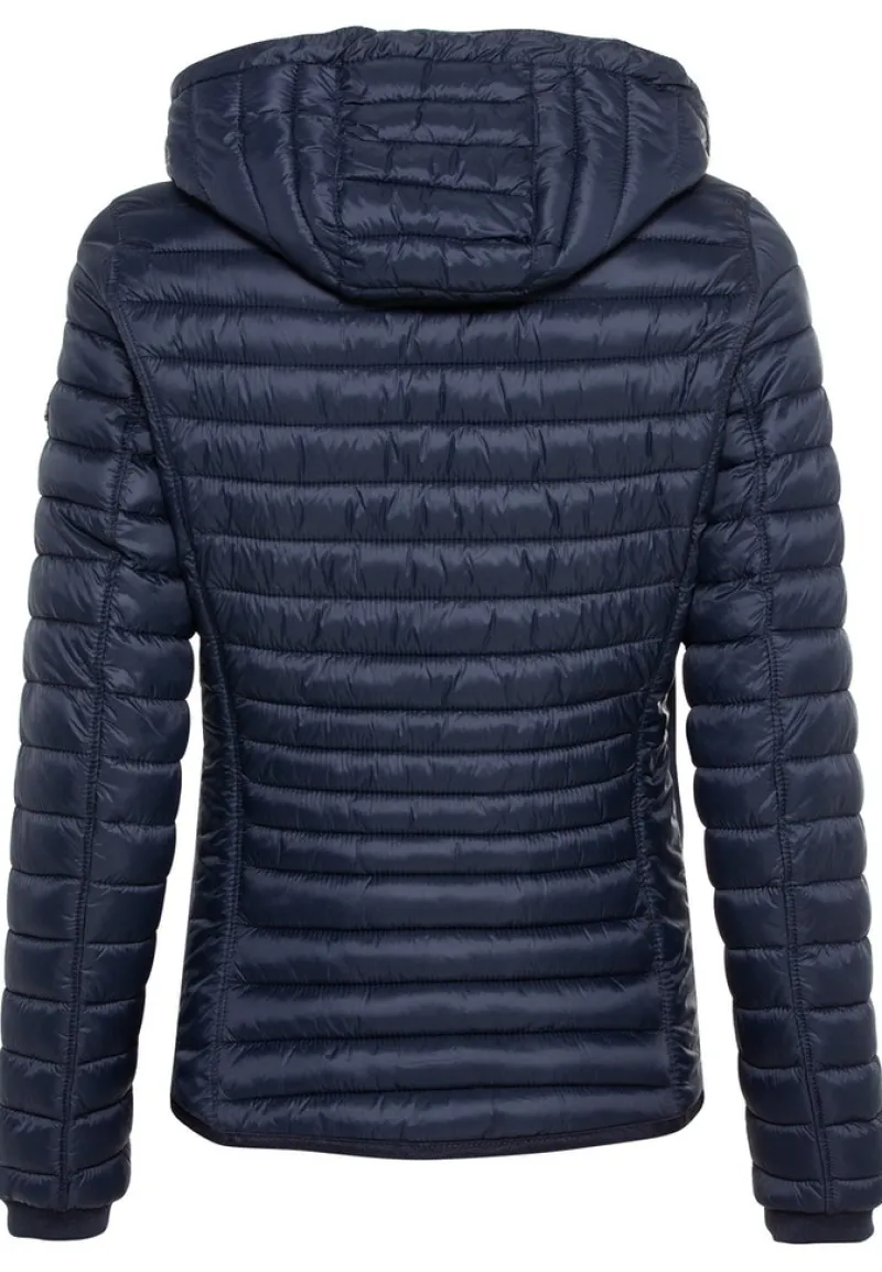 Camel Active Jacken*Leicht wattierte Steppjacke aus recyeltem Polyamid navy