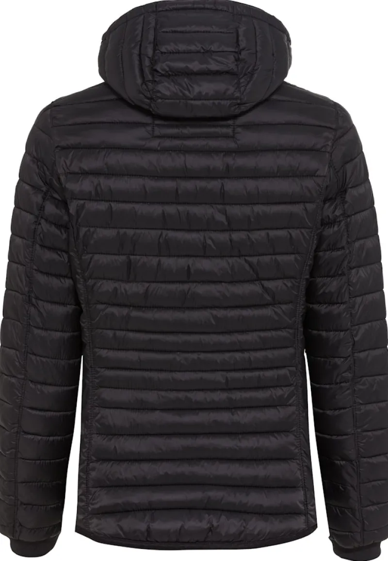 Camel Active Jacken*Leicht wattierte Steppjacke aus recyeltem Polyamid Black