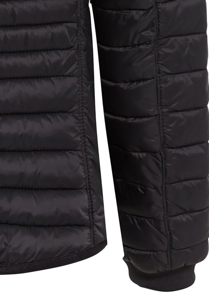 Camel Active Jacken*Leicht wattierte Steppjacke aus recyeltem Polyamid Black