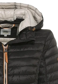 Camel Active Jacken*Leicht wattierte Steppjacke aus recyeltem Polyamid Black