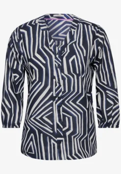 Cecil Blusen*Leichte Baumwollbluse universal blue