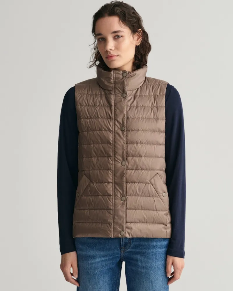 Gant Westen*Leichte Daunenweste desert brown