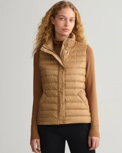 Gant Westen*Leichte Daunenweste warm khaki