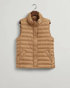 Gant Westen*Leichte Daunenweste warm khaki
