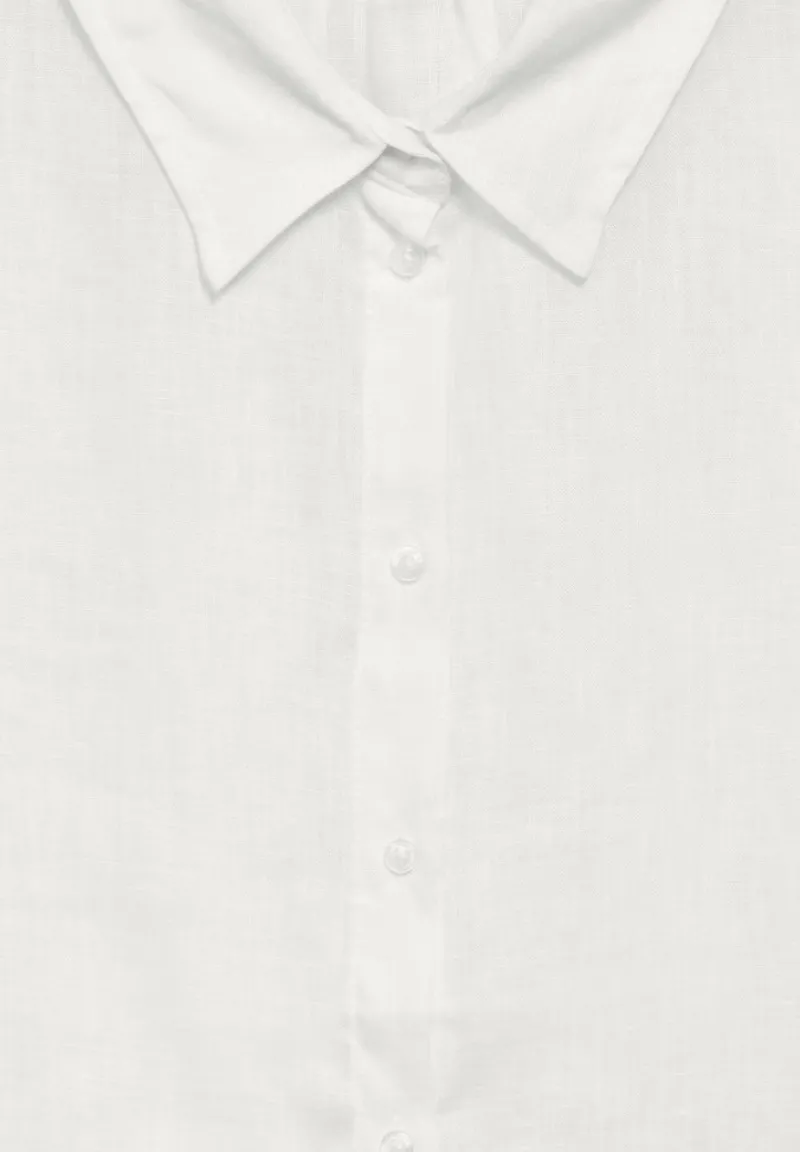 Street One Blusen*Leichte Leinenbluse off white