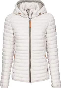 Camel Active Jacken*Leichte Steppjacke aus recyceltem Polyamid pearl