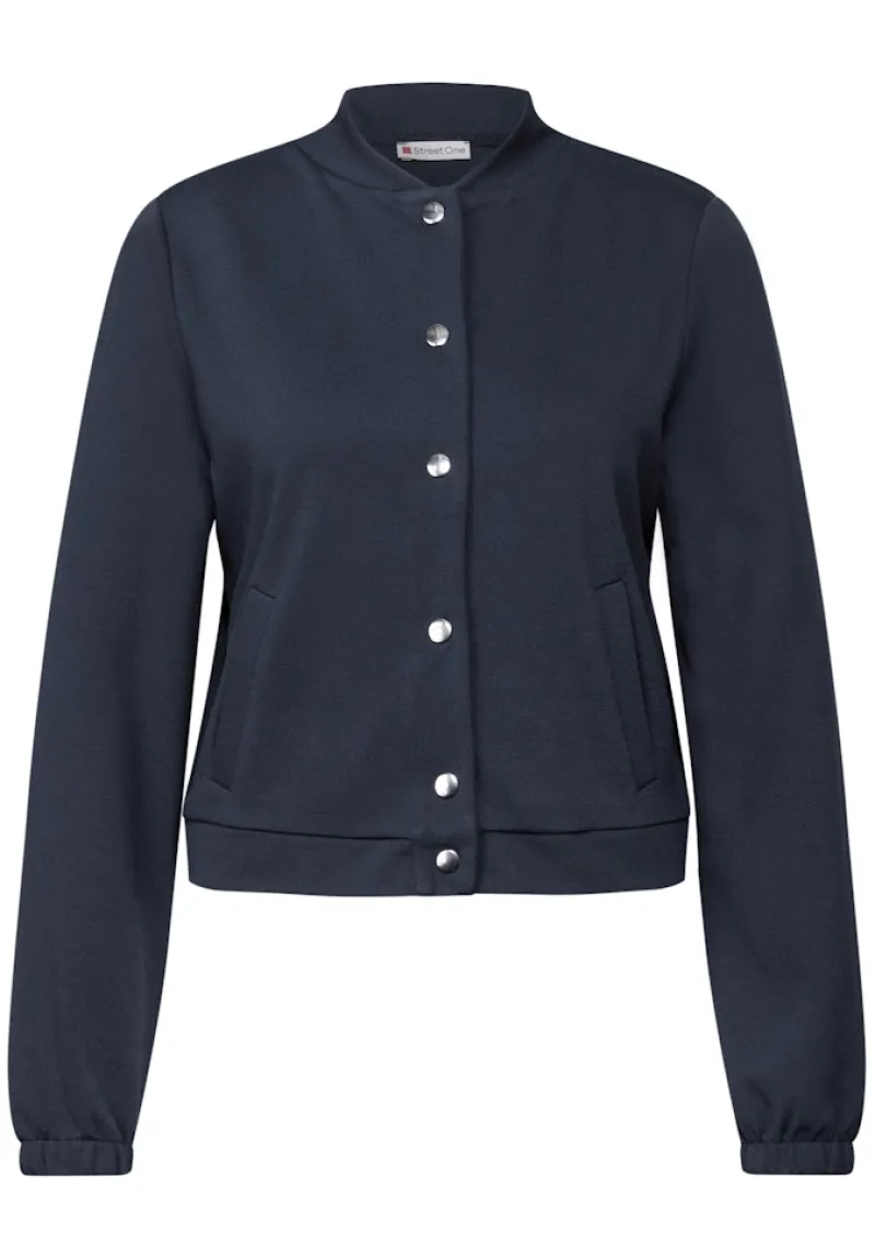 Street One Jacken*Leichte Sweatjacke deepwater blue