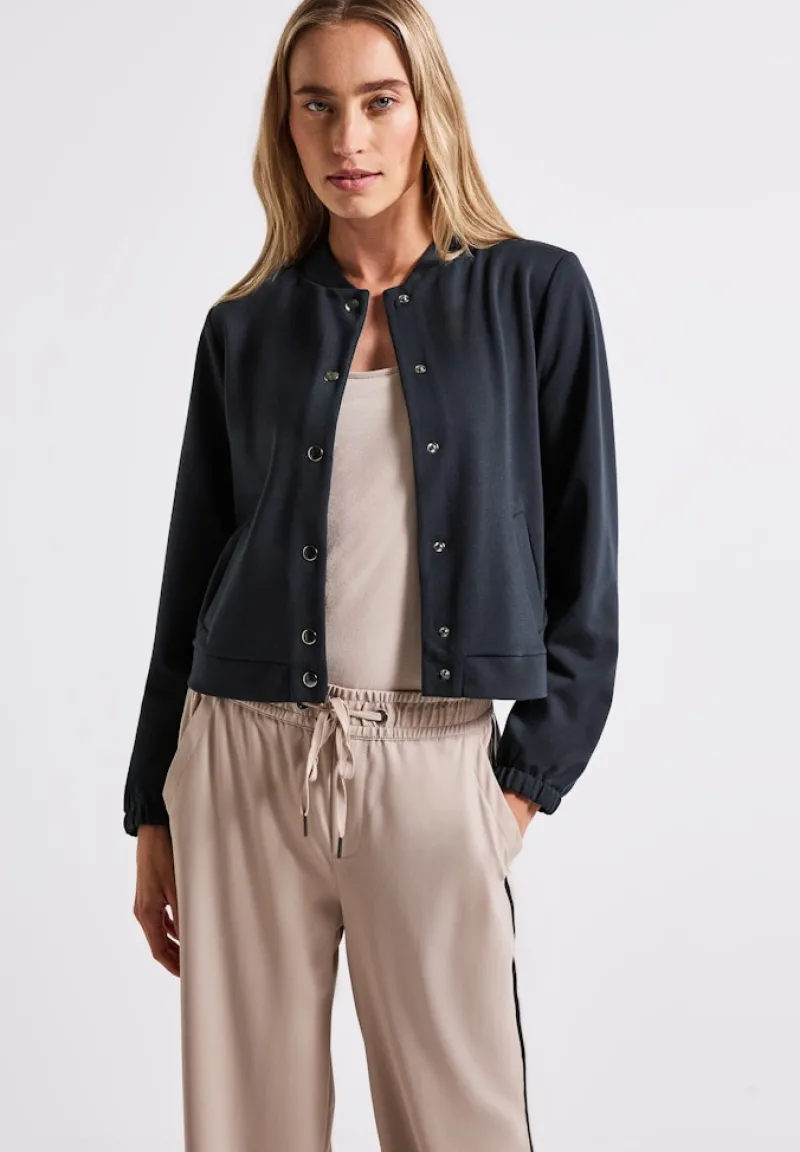 Street One Jacken*Leichte Sweatjacke deepwater blue