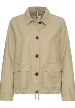 Camel Active Jacken*Leichter Blazer aus einem Leinenmix dark straw