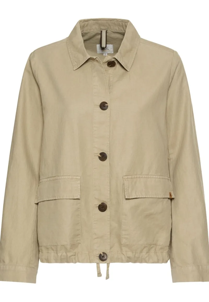Camel Active Jacken*Leichter Blazer aus einem Leinenmix dark straw