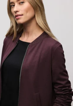 Street One Shirts*Leichter Blouson mit Glitzer jazz berry