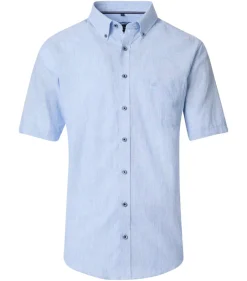 CASAMODA Hemden|Big Boys*Leinenhemd Blau