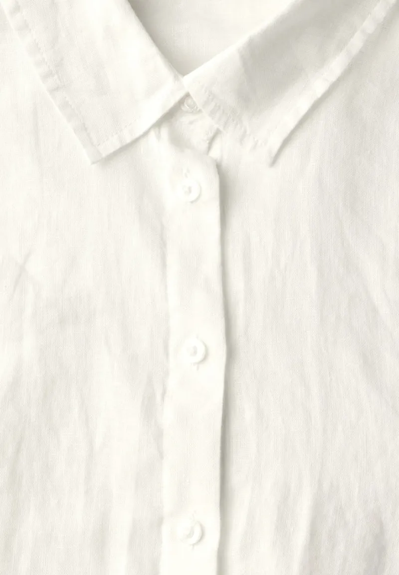 Street One Blusen*Leinenhemdbluse off white