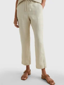 Tommy Hilfiger Hosen*Leinenhose khaki