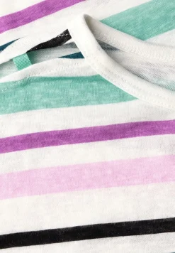 Cecil Shirts*Leinen-Look Streifen-Shirt agave green