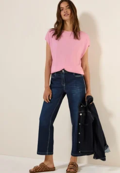 Cecil Pullover & Sweatshirts*Leinen-Look Strickpullover cherry blossom pink