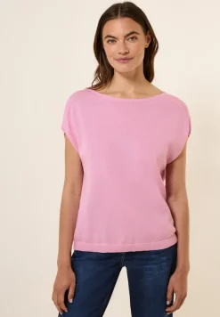 Cecil Pullover & Sweatshirts*Leinen-Look Strickpullover cherry blossom pink