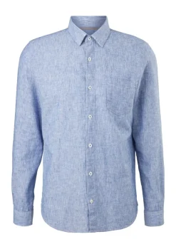 s.Oliver Hemden|Big Boys*Leinenmix-Hemd Blau