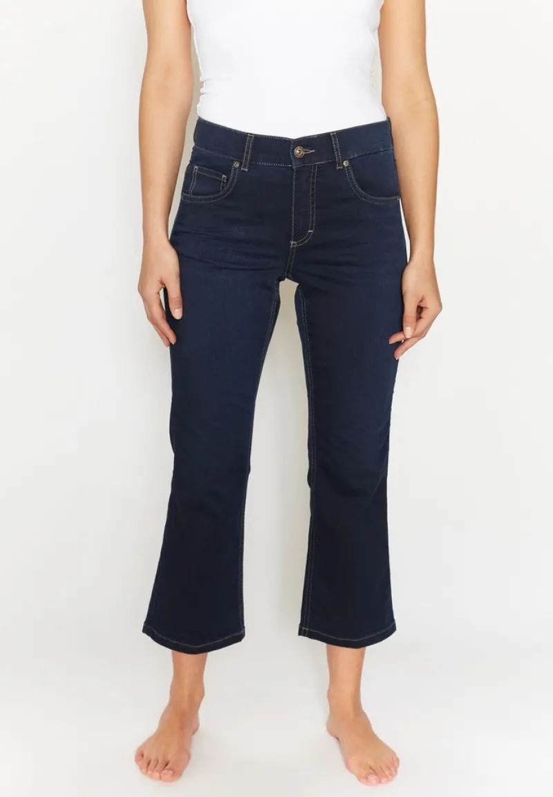 Angels Jeans*Leni Crop dark indigo used