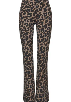 Street One Hosen*Leo Bootcut Hose silk brown