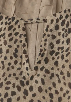 Street One Blusen*Leo Chiffon Tunika sanded beige