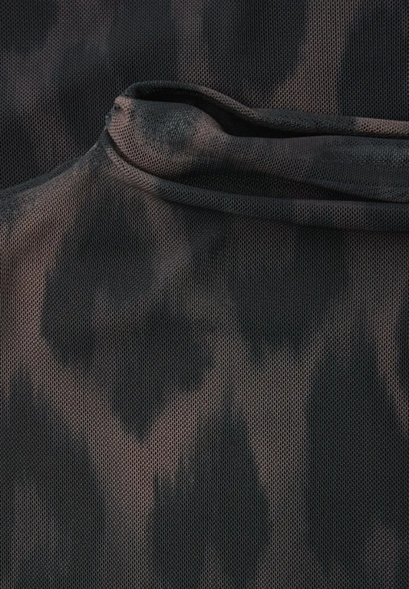 STREET ONE STUDIO Shirts*Leo Mesh Shirt Black