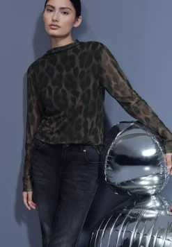 STREET ONE STUDIO Shirts*Leo Mesh Shirt Black