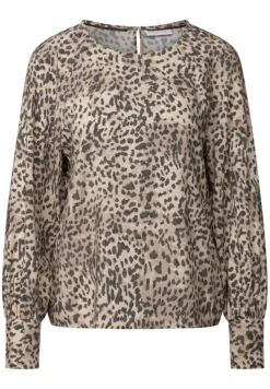 STREET ONE STUDIO Blusen*Leo Raglan Bluse creamy brown