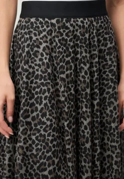 Zero Röcke*Leorock elastischer Bund beigeblack