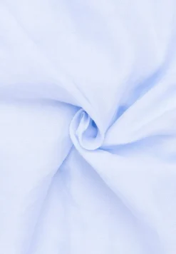 ETERNA Hemden|Big Boys*Linen Shirt Twill Langarm pastellblau