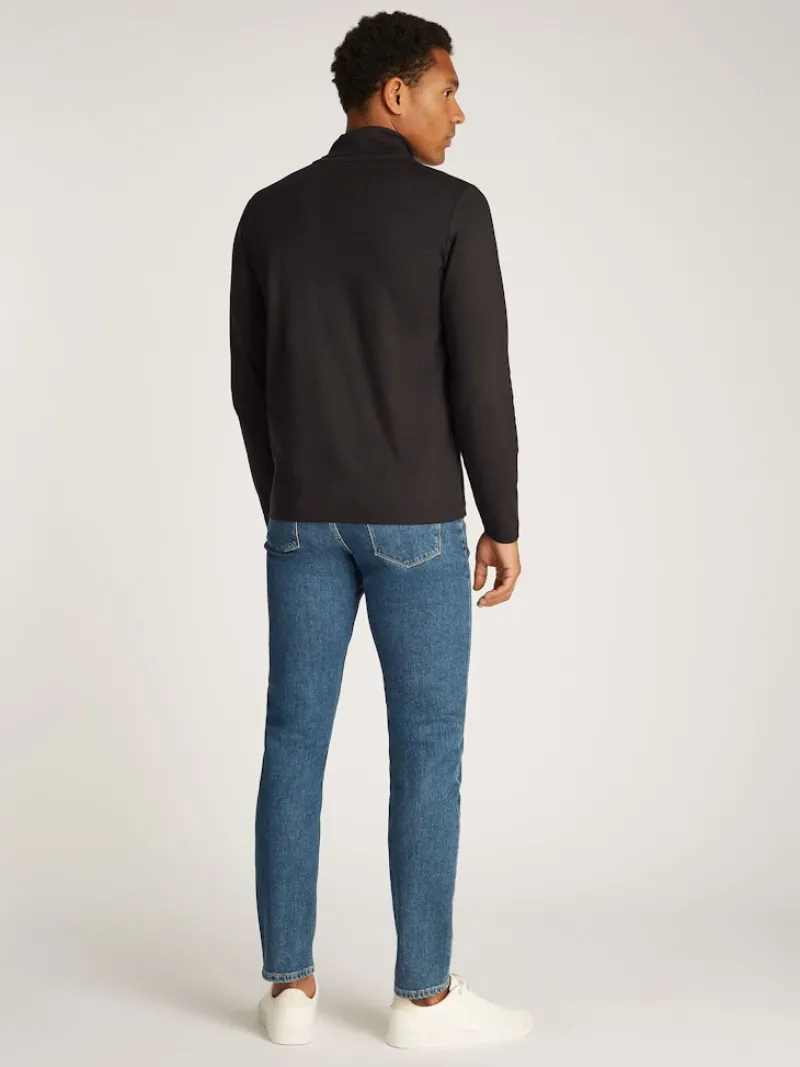 Calvin Klein Pullover & Sweatshirts|Big Boys*LIQUID TOUCH LS ROLL NECK ck black