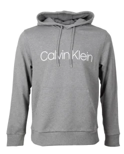 Calvin Klein Pullover & Sweatshirts*LOGO HOODIE AUS BIO-BAUMWOLLE Grau
