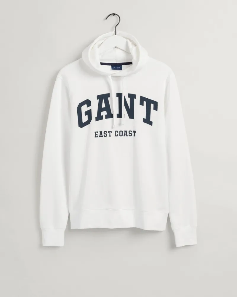 Gant Pullover & Sweatshirts|Big Boys*Logo Hoodie eggshell
