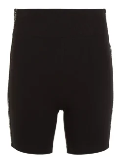 Calvin Klein Jeans Shorts*LOGO TAPE MILANO CYCLING SHORTS ck black