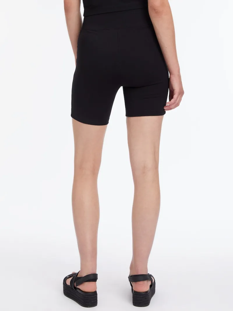 Calvin Klein Jeans Shorts*LOGO TAPE MILANO CYCLING SHORTS ck black