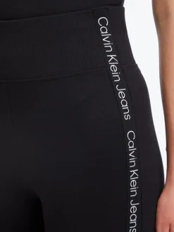 Calvin Klein Jeans Shorts*LOGO TAPE MILANO CYCLING SHORTS ck black