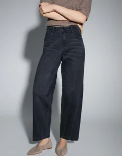 Opus Jeans*Lolah edgy dark cosmic grey