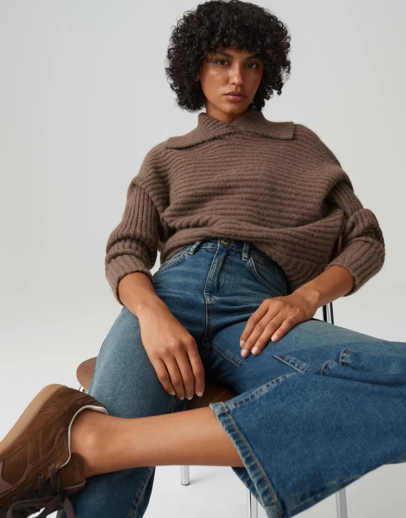 Opus Jeans*Lolah modern mid retro blue