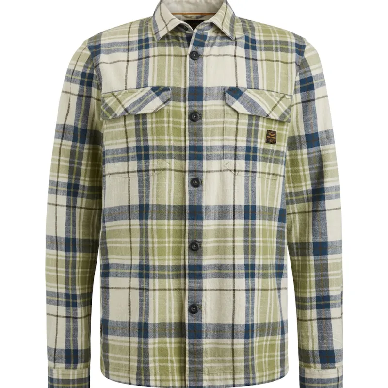 PME Legend Hemden|Big Boys*Long Sleeve Shirt Ctn Yd Check sage