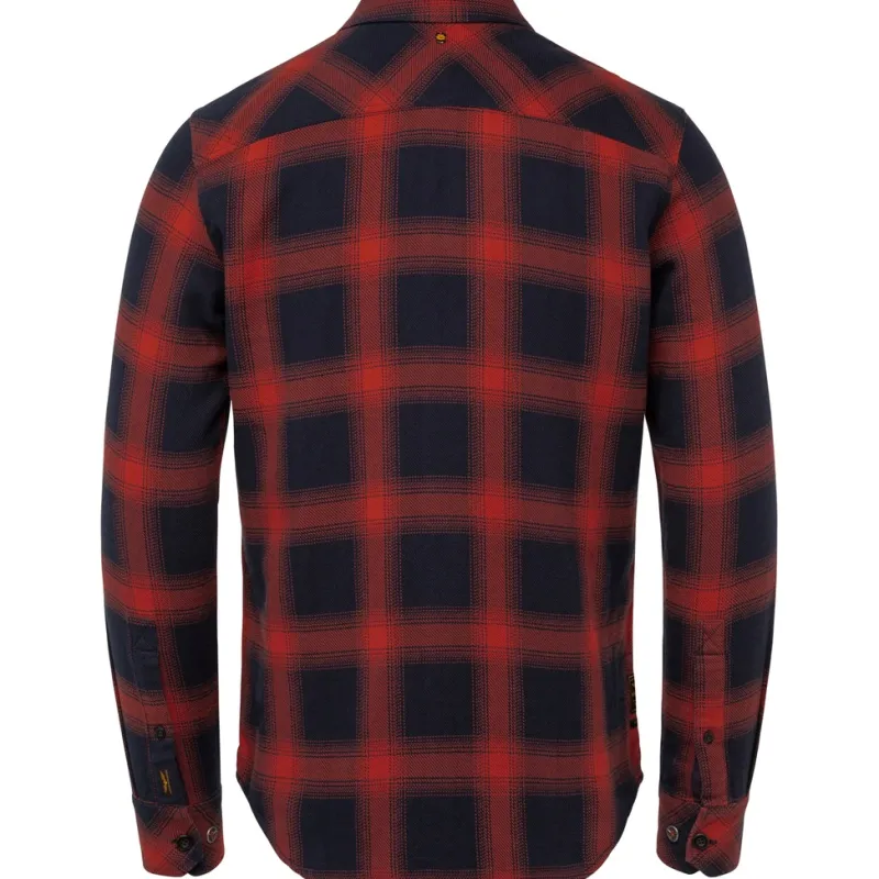 PME Legend Hemden|Big Boys*Long Sleeve Shirt Twill Check ketchup