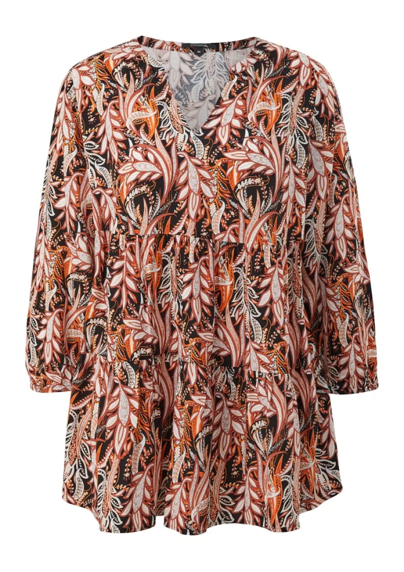 Comma Blusen*Longbluse Schwarz