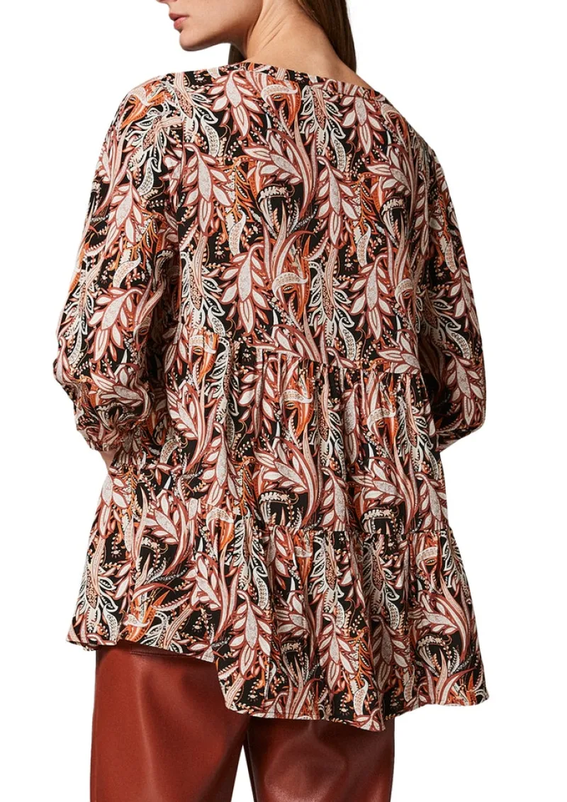 Comma Blusen*Longbluse Schwarz